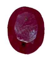 Batu Permata Natural Ruby Corundum